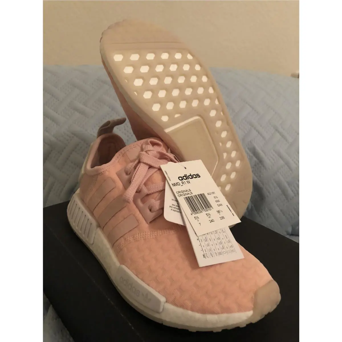 Adidas Nmd R1 Aq1161 Pink Womens Womens 7 Deadstock Euro Release