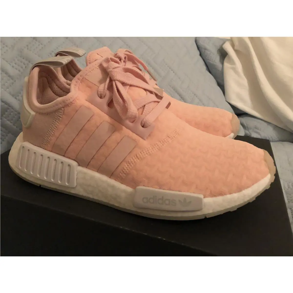 Adidas shoes - adidas NMD R1 - NMD - AQ1161 - Pink 8