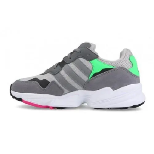 Adidas shoes - Gray/green/pink 2