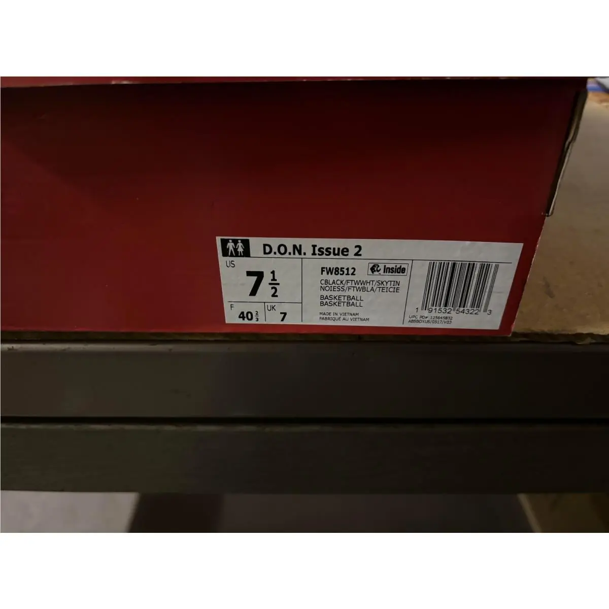 Adidas shoes - adidas D.O.N. Issue #2 - Issue - FW8512 - Black (UPC: 191532543223) 0
