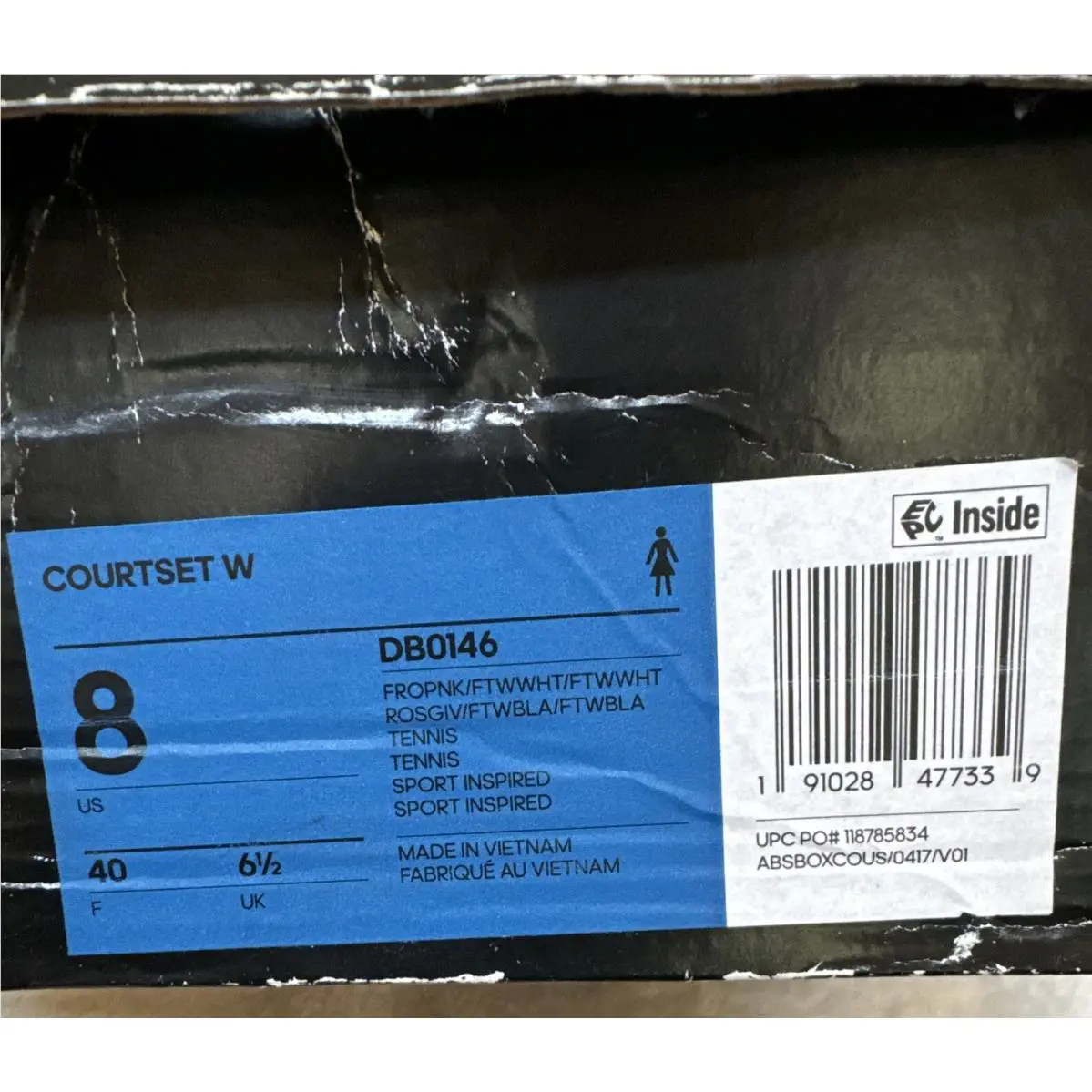 Adidas shoes - Courtset - Courtset - DB0146 - Pink 13