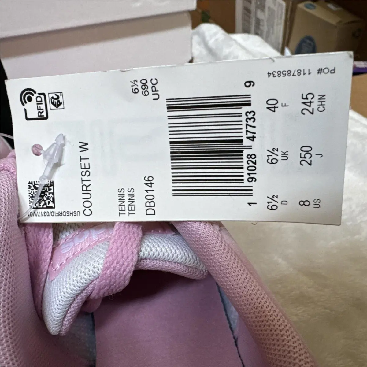 Adidas shoes - Courtset - Courtset - DB0146 - Pink 6