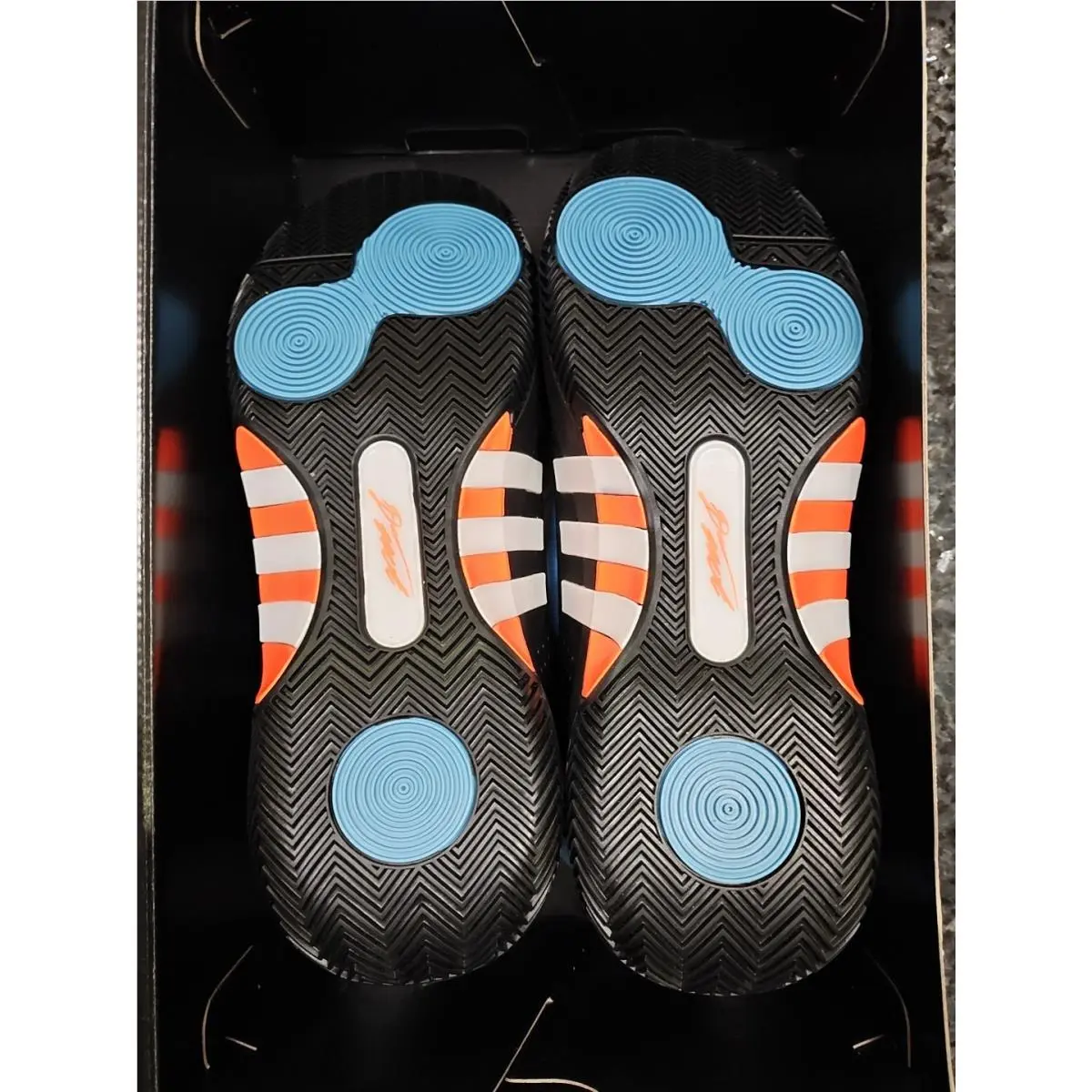 Adidas shoes - adidas D.O.N. Issue - Issue - IE8328 - Cblack,Ftwwht,Ltblue 2