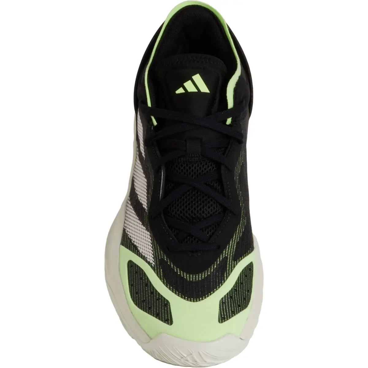 Adidas shoes - Core Black/Cloud White/Green Spark 4