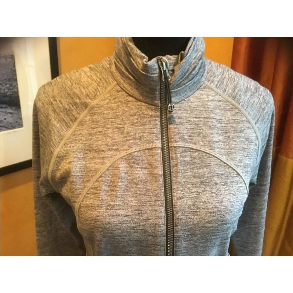 Lululemon clothing - space dye camp black slate 0