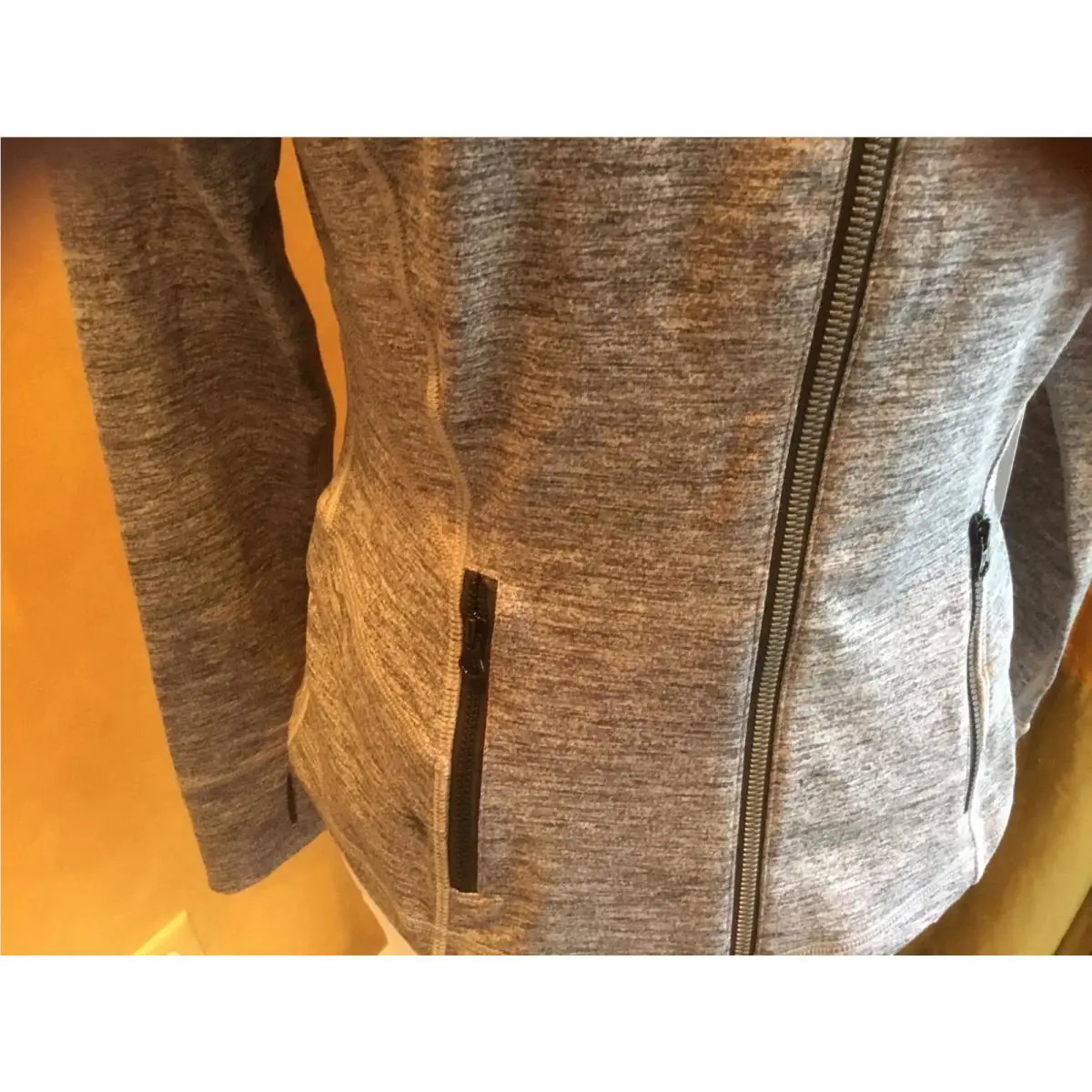 Lululemon clothing - space dye camp black slate 1
