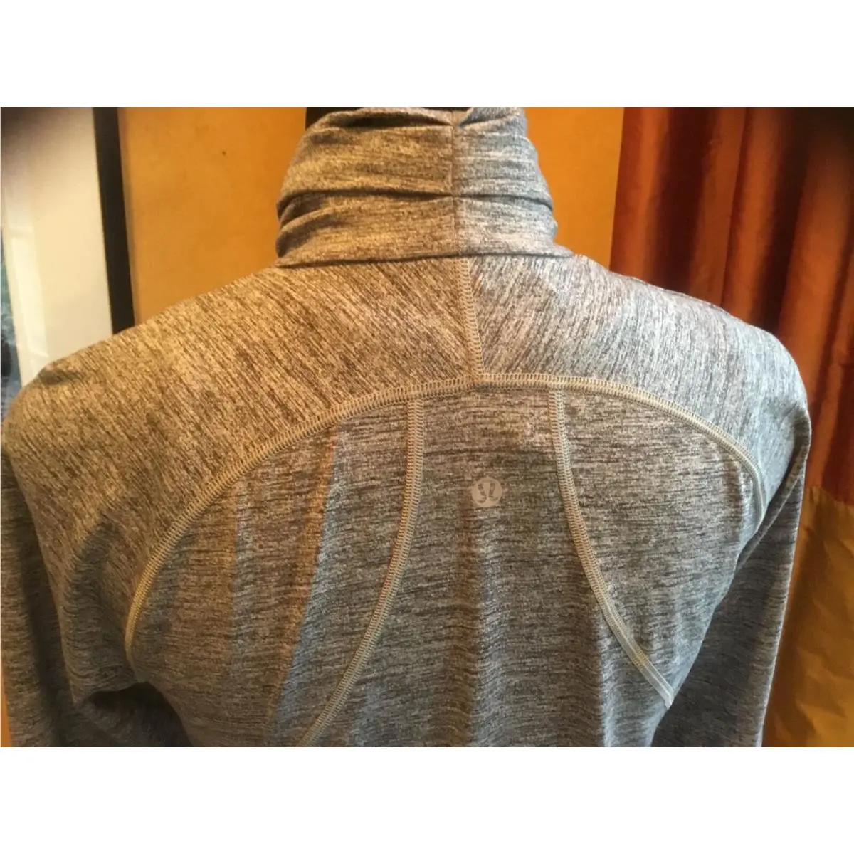 Lululemon clothing - space dye camp black slate 9