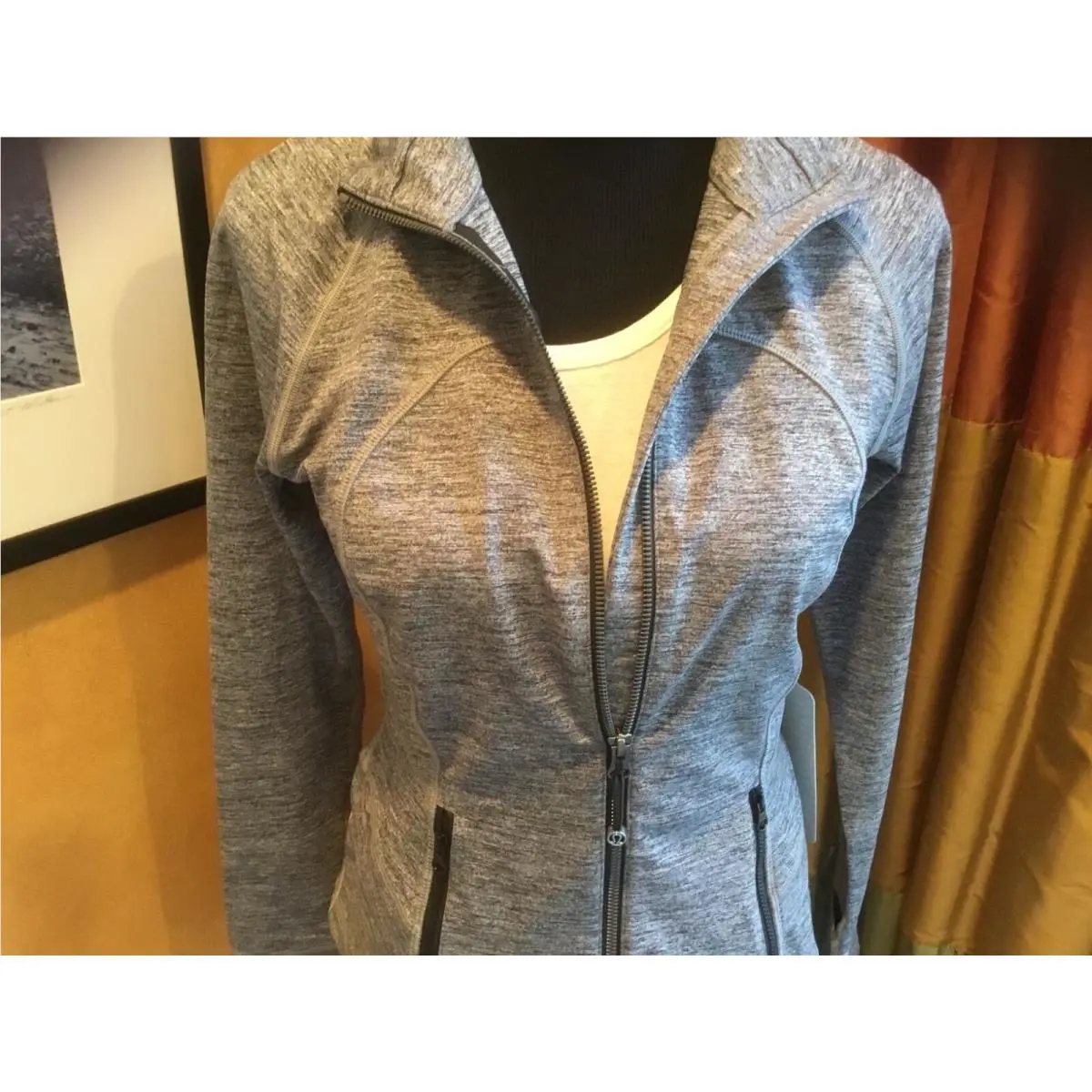 Lululemon clothing - space dye camp black slate 12