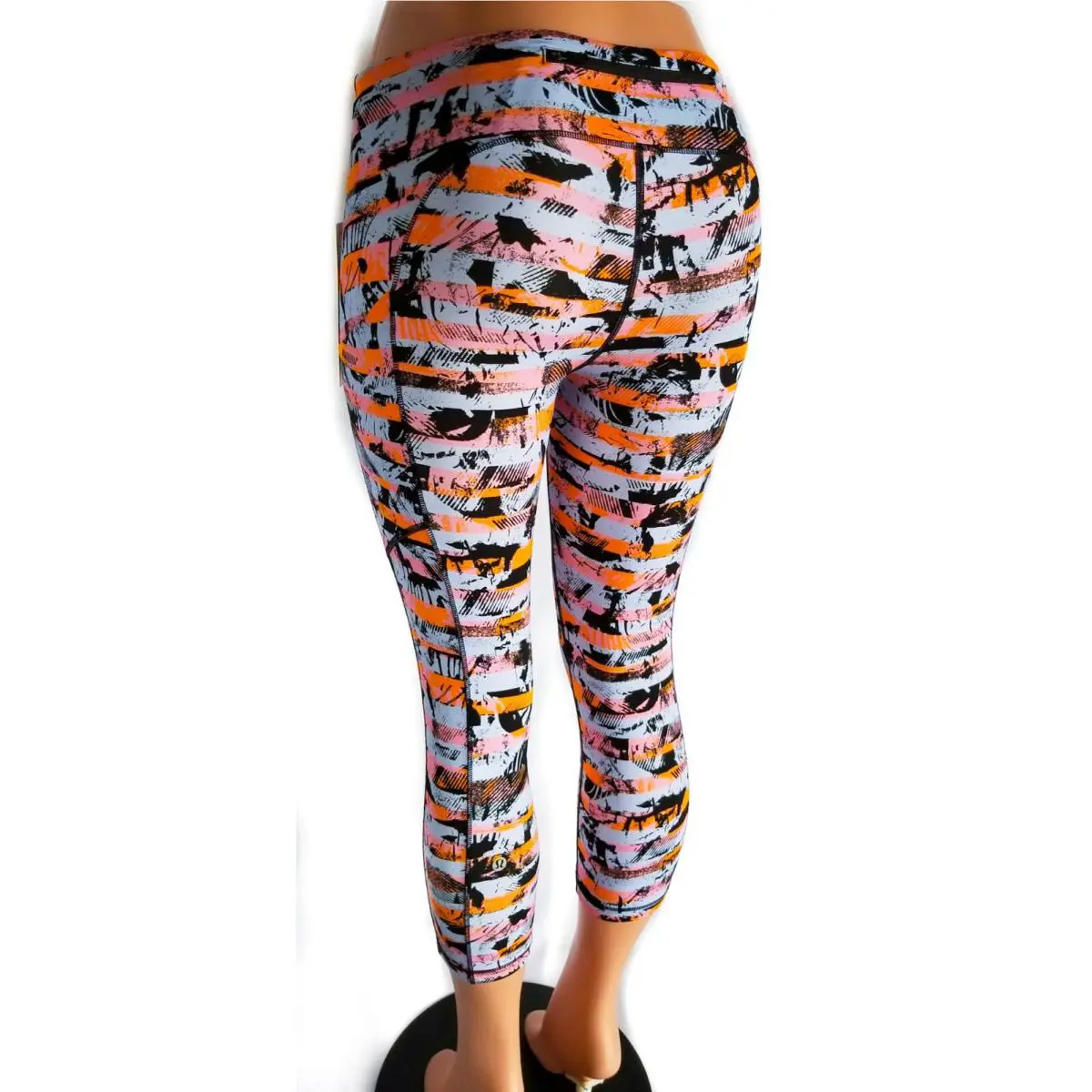 Lululemon clothing - orange pink black 5