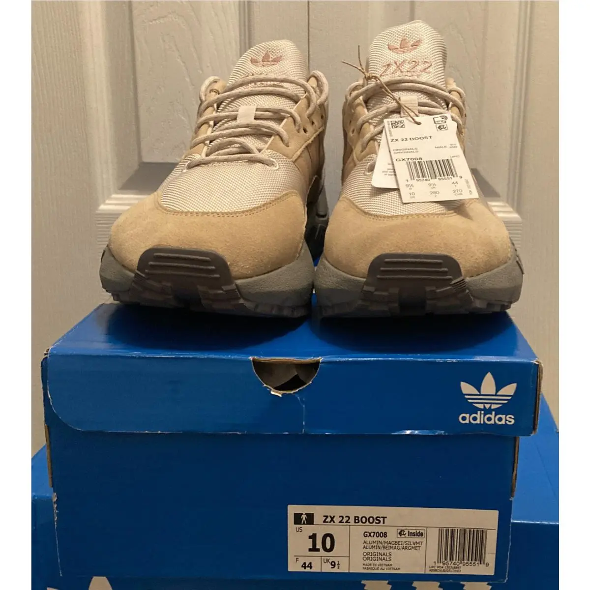 Adidas shoes - adidas ZX 22 Boost - Boost - GX7008 - Brown 0
