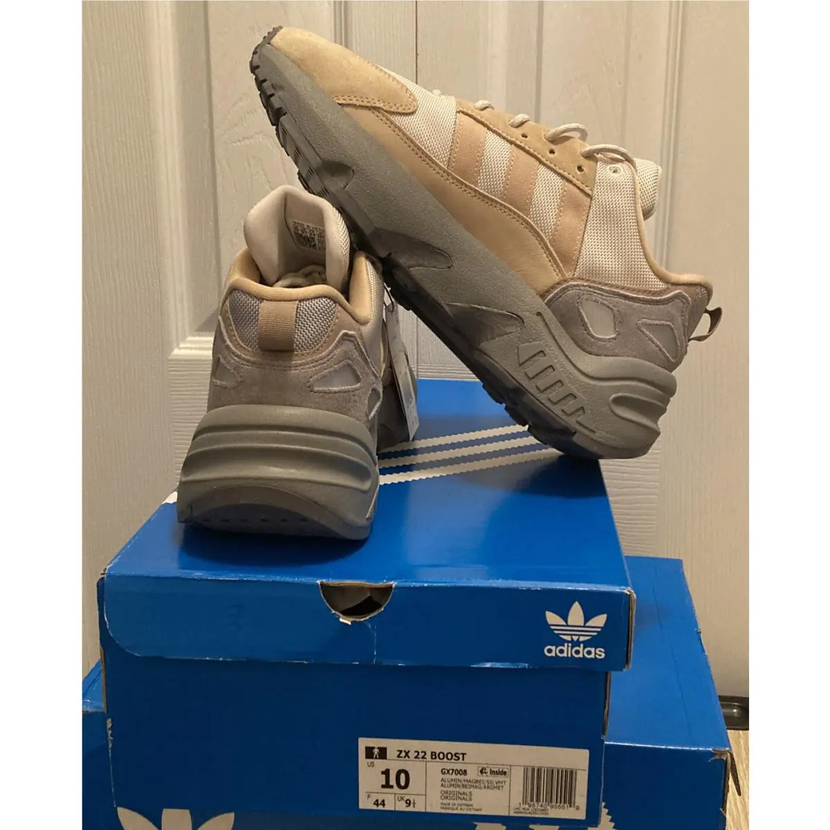 Adidas shoes - adidas ZX 22 Boost - Boost - GX7008 - Brown 3