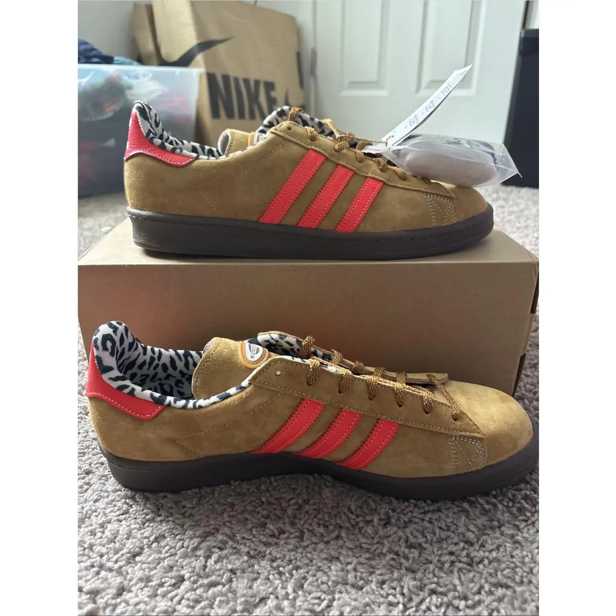 Adidas shoes - adidas Campus 80s - Campus - GW3248 - Red 3