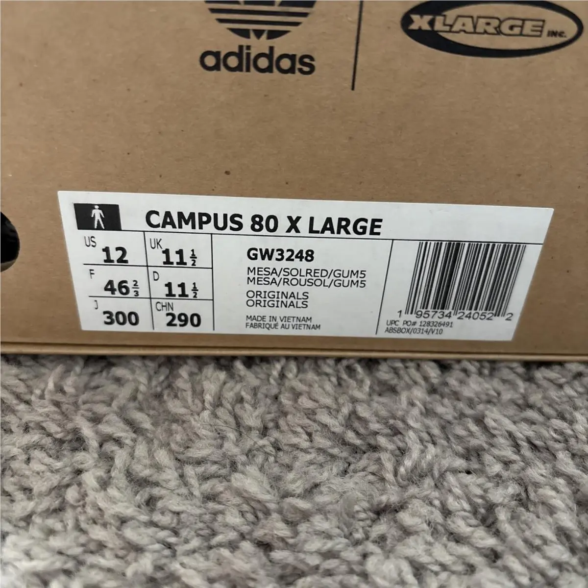 Adidas shoes - adidas Campus 80s - Campus - GW3248 - Red 4