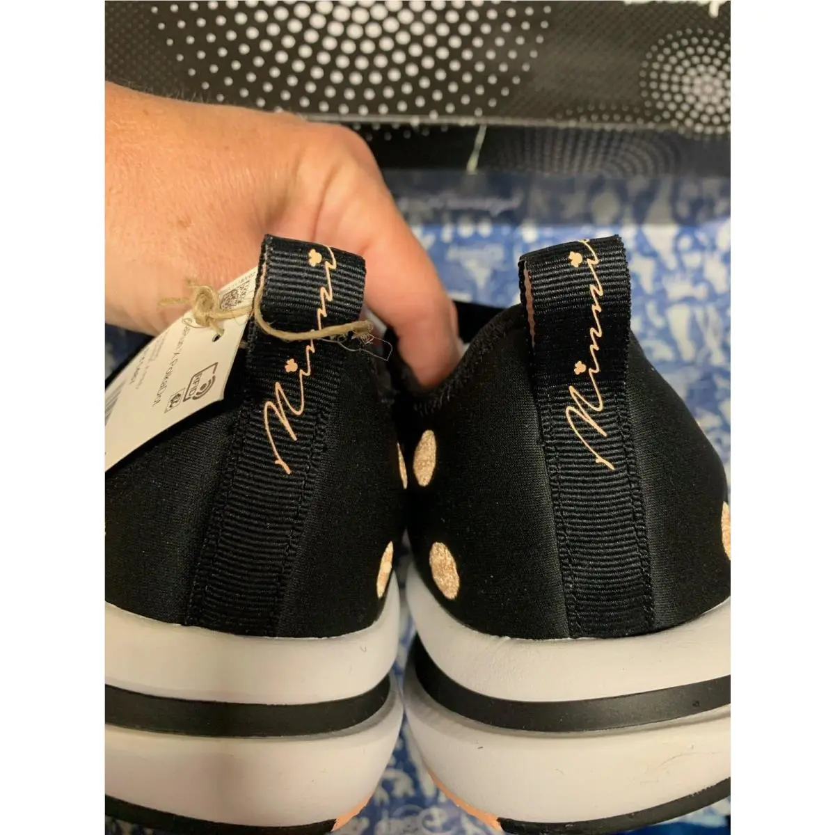 Adidas shoes - Adidas Fortarun x Polka Dot - Disney - FY1487 - Black (UPC: 194817403861) 8