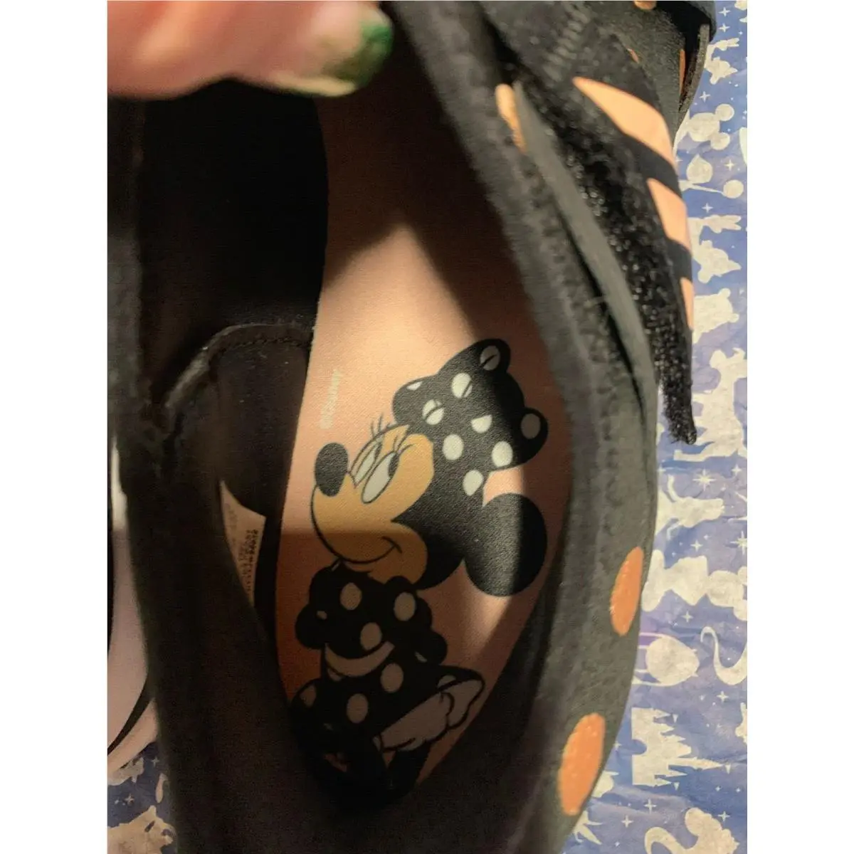 Adidas shoes - Adidas Fortarun x Polka Dot - Disney - FY1487 - Black (UPC: 194817403861) 1