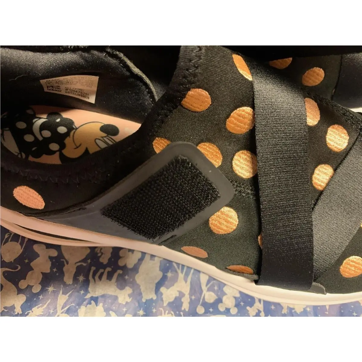 Adidas shoes - Adidas Fortarun x Polka Dot - Disney - FY1487 - Black (UPC: 194817403861) 3