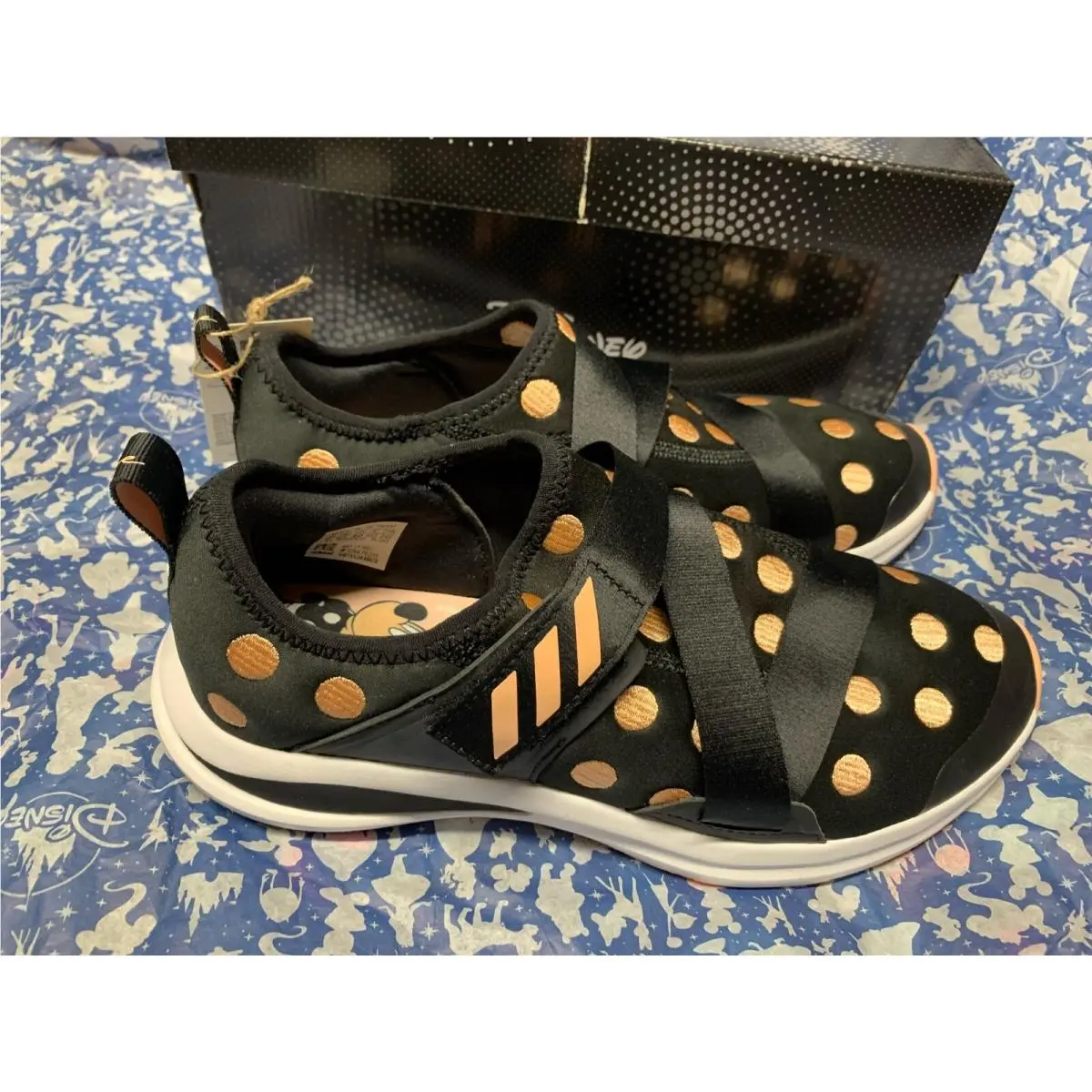 Adidas shoes - Adidas Fortarun x Polka Dot - Disney - FY1487 - Black (UPC: 194817403861) 4