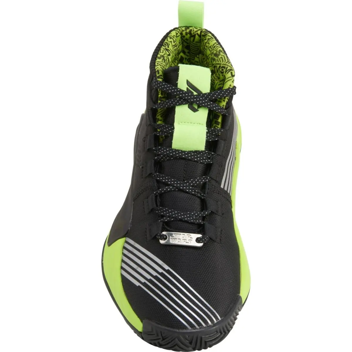 Adidas shoes - adidas Dame 5 Star Wars Lightsaber - EH2470 - Black, s: Black Neon Green Silver 1