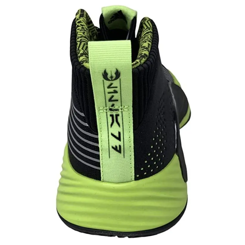 Adidas shoes - adidas Dame 5 Star Wars Lightsaber - EH2470 - Black, s: Black Neon Green Silver 5