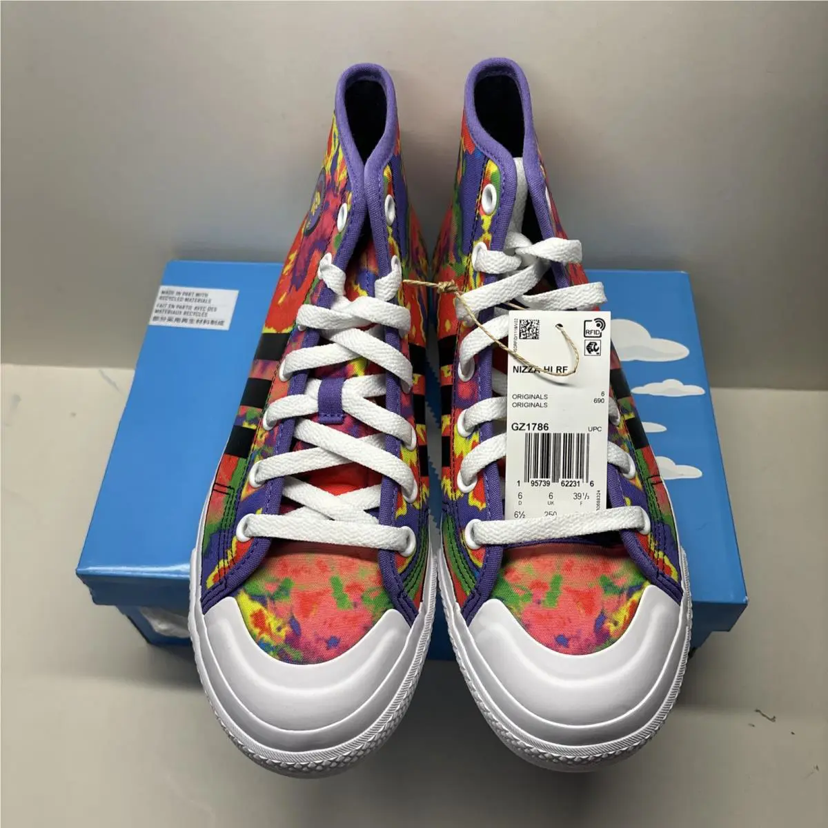 Adidas shoes - ADIDAS ORIGINALS THE SIMPSONS NIZZ HI RF J LISA - Multicolor 0