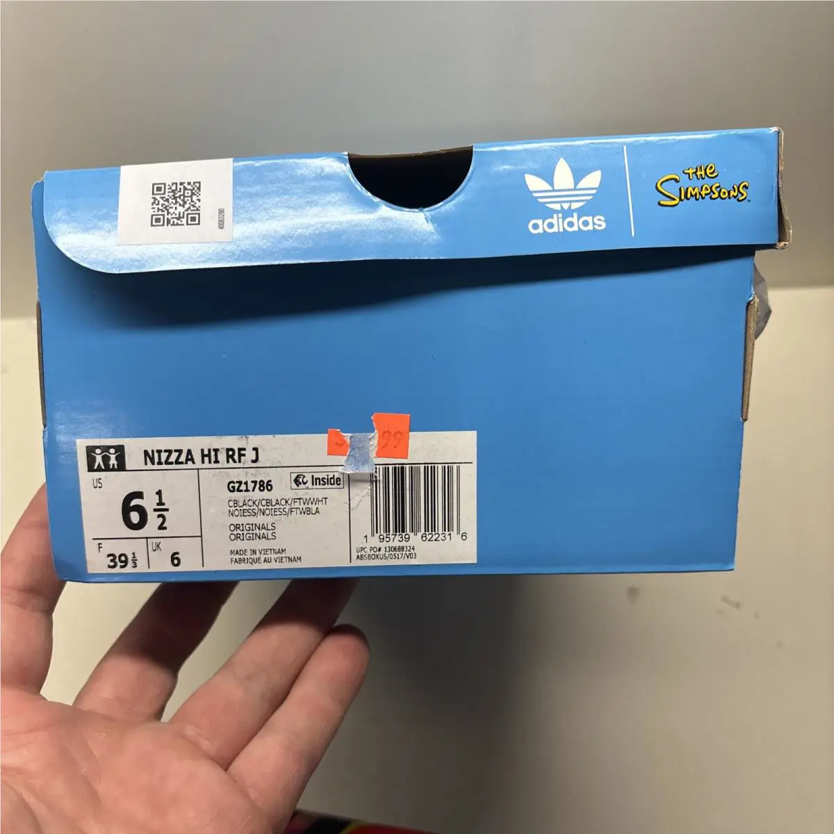 Adidas shoes - ADIDAS ORIGINALS THE SIMPSONS NIZZ HI RF J LISA - Multicolor 4