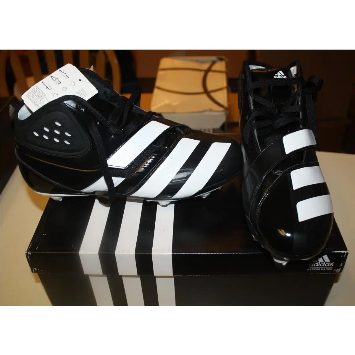 Malice D Shoes Size Mens 9 Black/white by Adidas