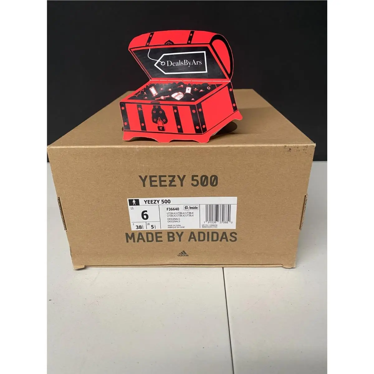 Adidas shoes - adidas Yeezy 500 - Yeezy - F36640 - Black (UPC: 0191526370880) 2