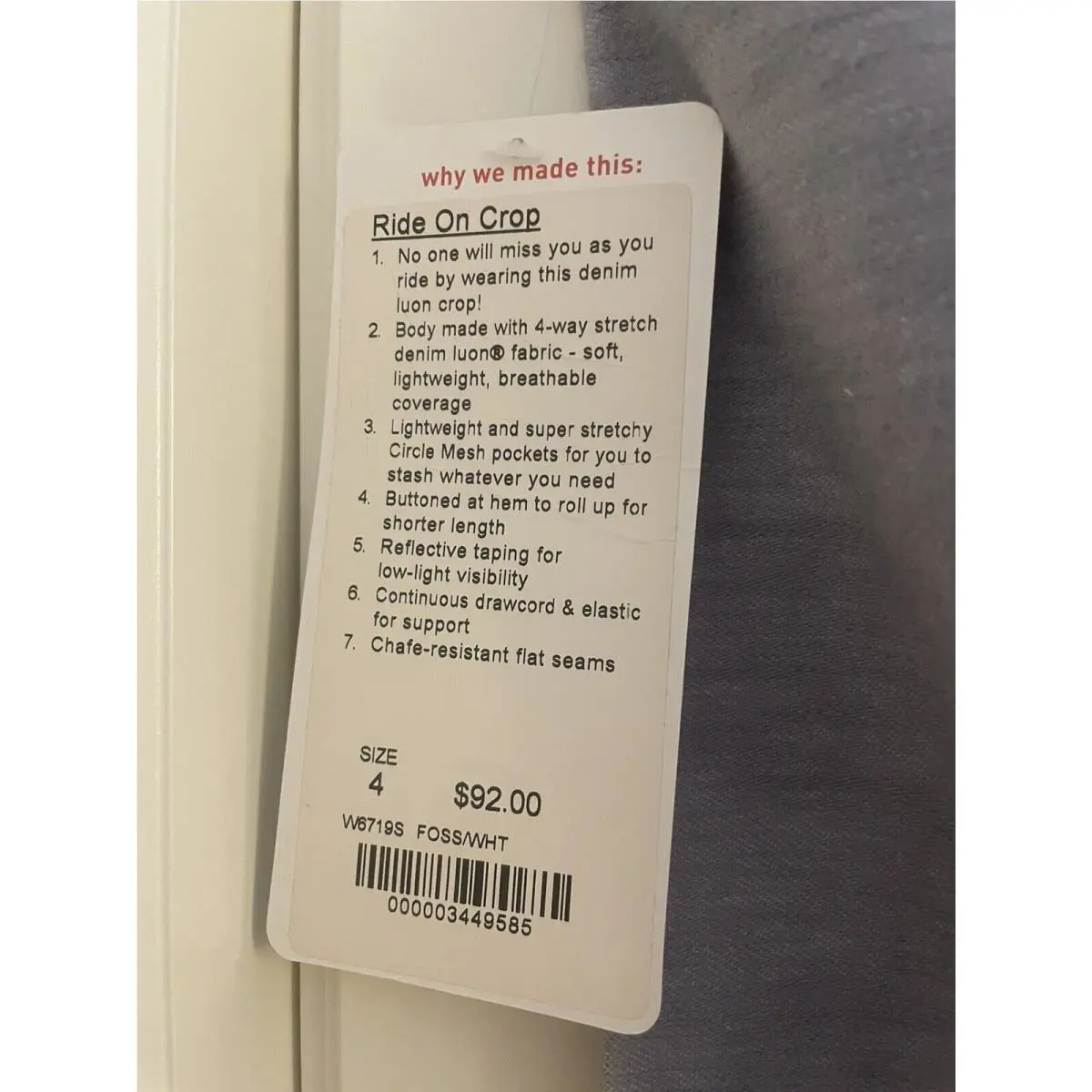 Lululemon clothing - White 2