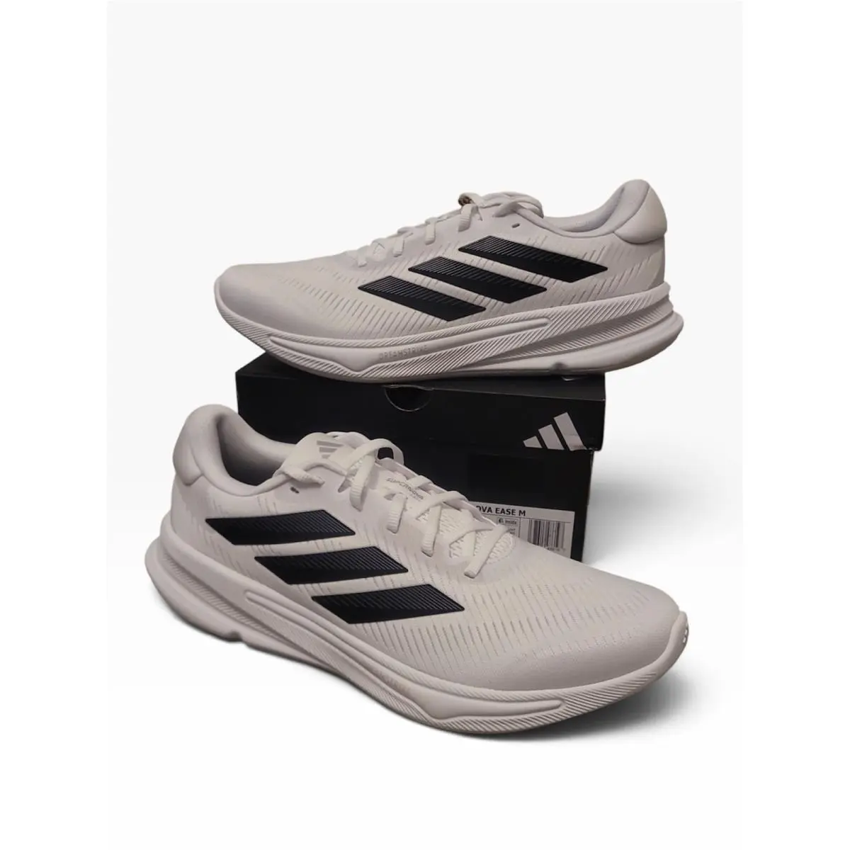 Adidas Supernova Ease M Men`s Running Shoes White Black JH8559 Size 11