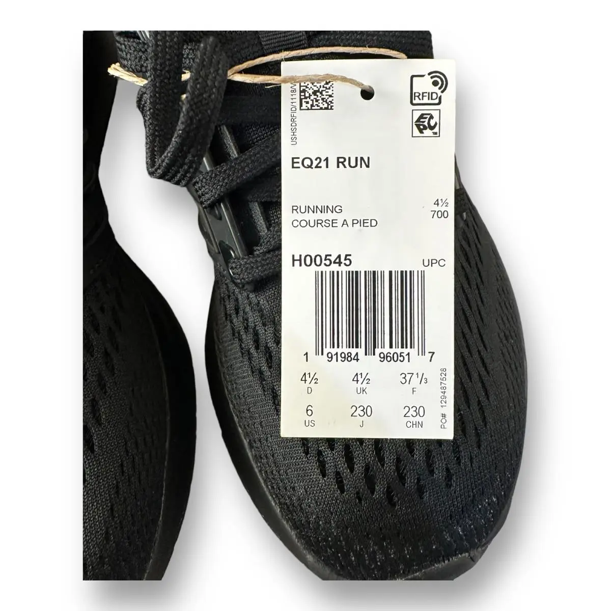 Adidas shoes - adidas EQ21 - H00545 - Black 5