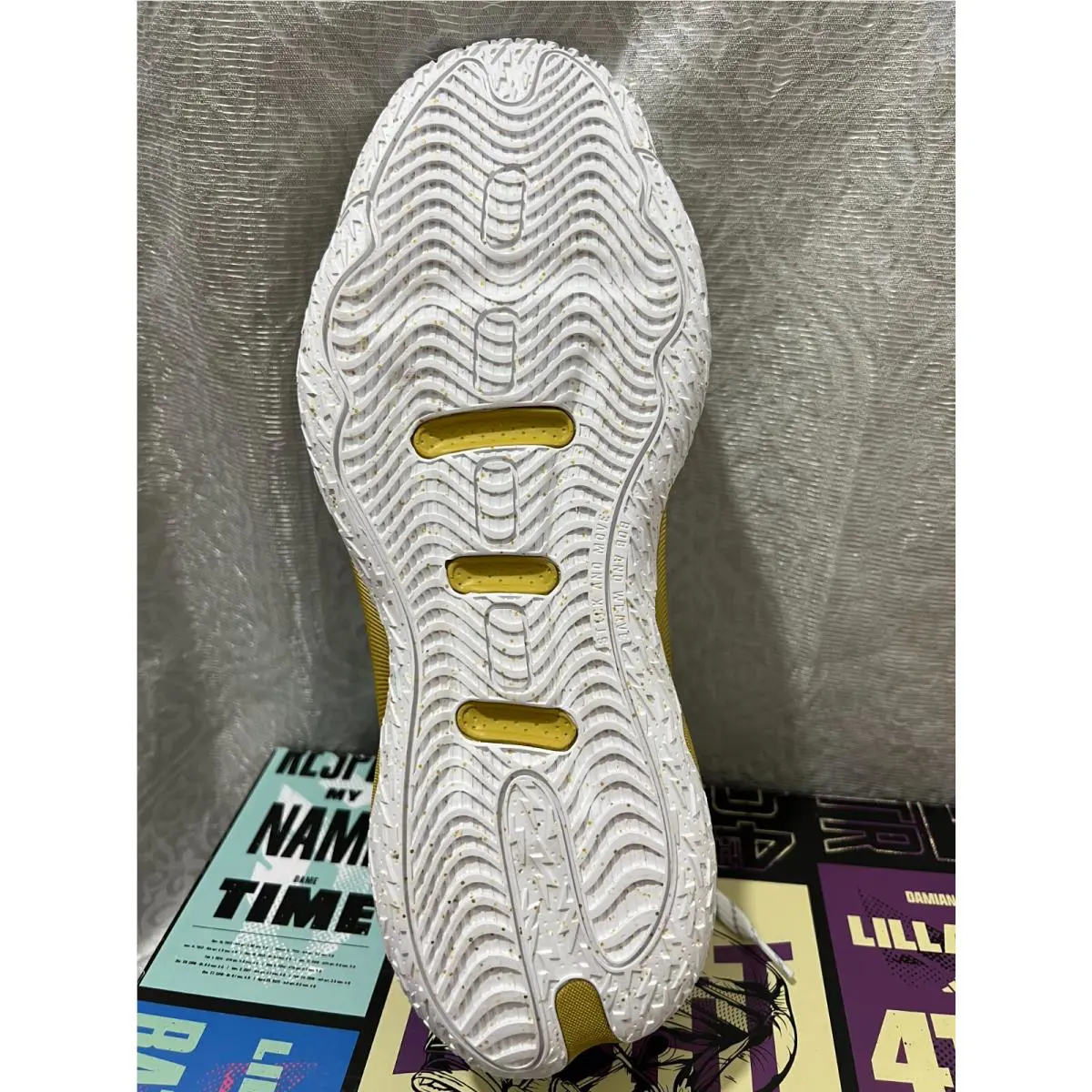 Adidas shoes - White/Silver/Gold (UPC: 194828735500) 3