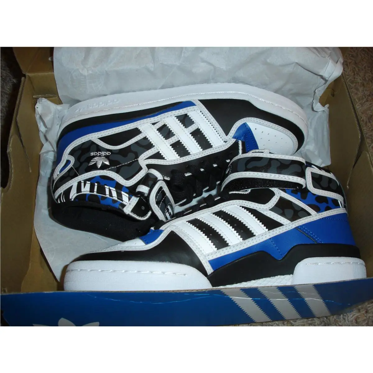 Adidas shoes - adidas Forum Mid - Forum Mid - GV8053 - Blue 0
