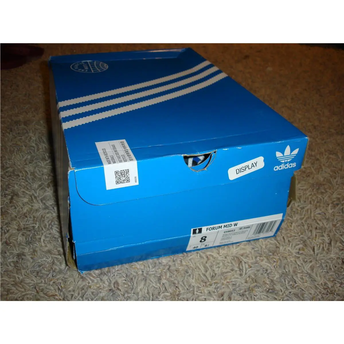 Adidas shoes - adidas Forum Mid - Forum Mid - GV8053 - Blue 7