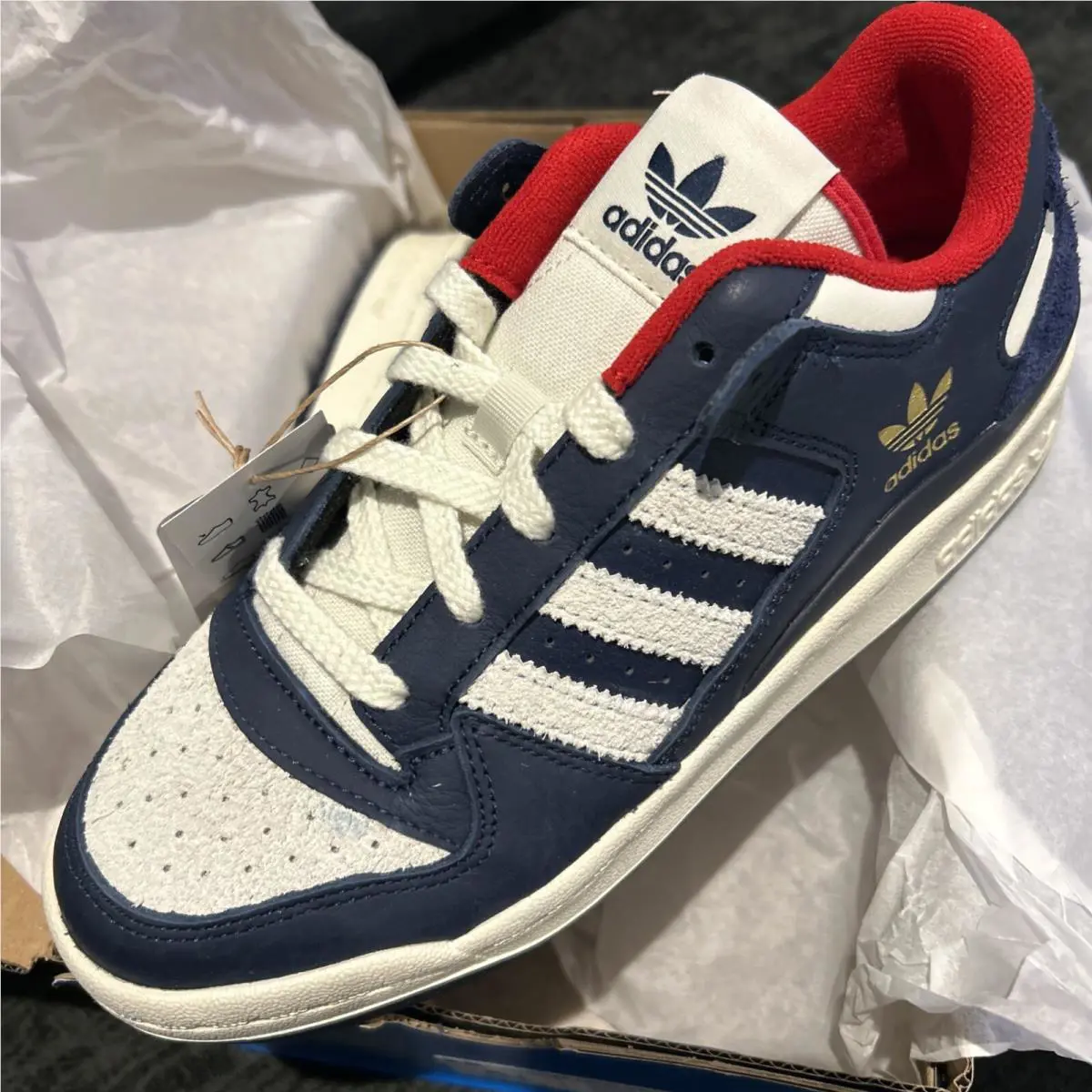 Adidas shoes - adidas Forum Low - Forum Low - IG8700 - Blue (UPC: 0196472071423) 0