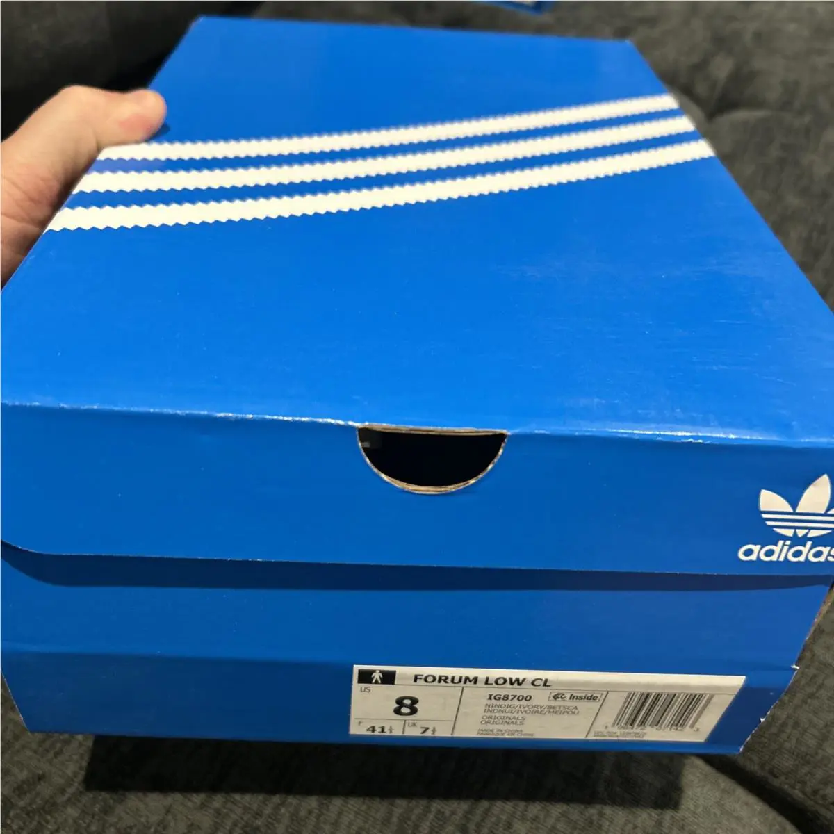 Adidas shoes - adidas Forum Low - Forum Low - IG8700 - Blue (UPC: 0196472071423) 5