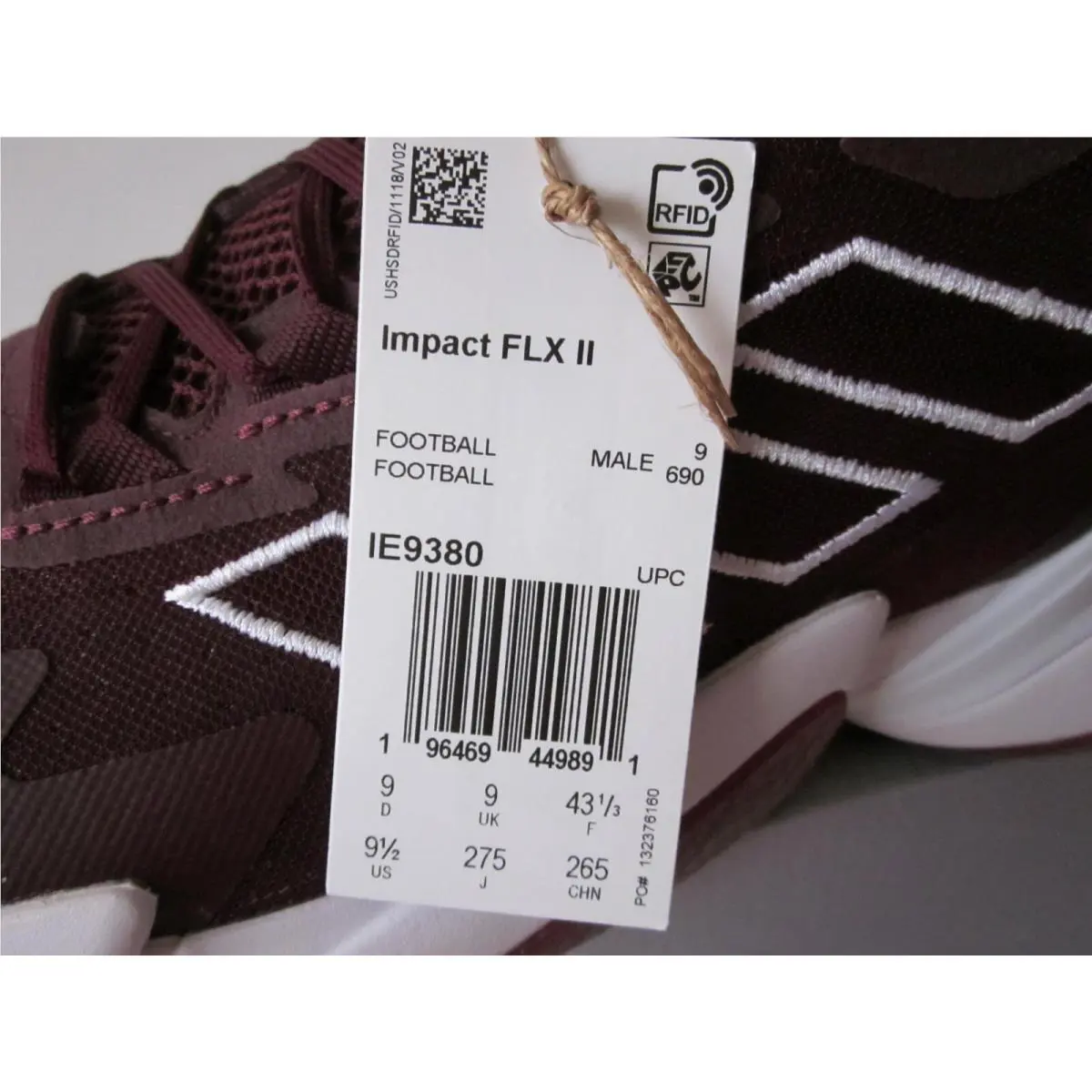 Adidas shoes - adidas Impact - Impact - Maroon/White 2
