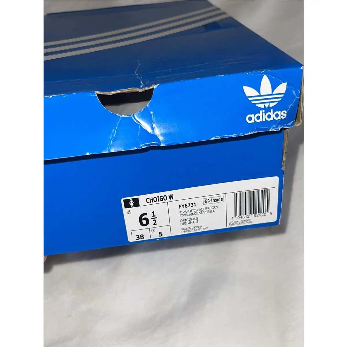 Adidas shoes - Choigo W - Choigo - Fy6731 - White (UPC: 0194812929205) 1