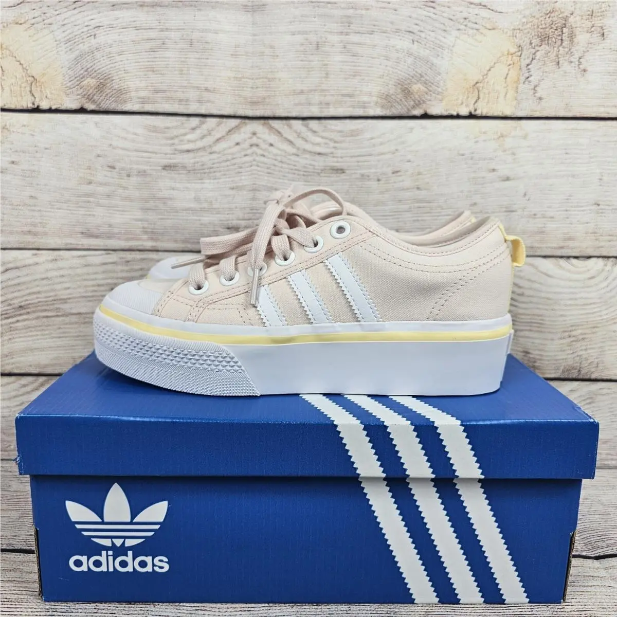 Adidas shoes - adidas Nizza Platform - Nizza Platform - HQ6896 - Pink, Main: Pink (UPC: 195747831571) 1