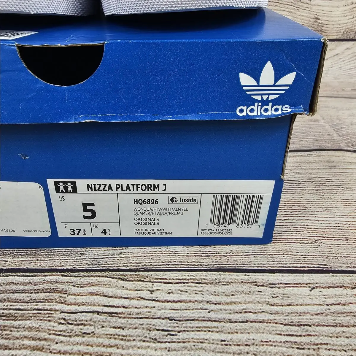 Adidas shoes - adidas Nizza Platform - Nizza Platform - HQ6896 - Pink, Main: Pink (UPC: 195747831571) 3