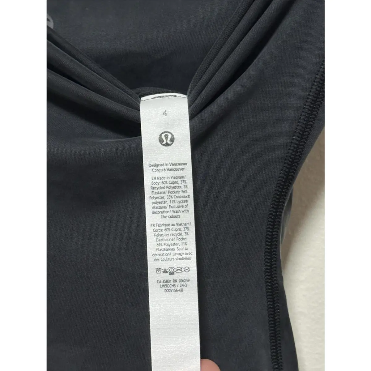 Lululemon clothing - Black 3