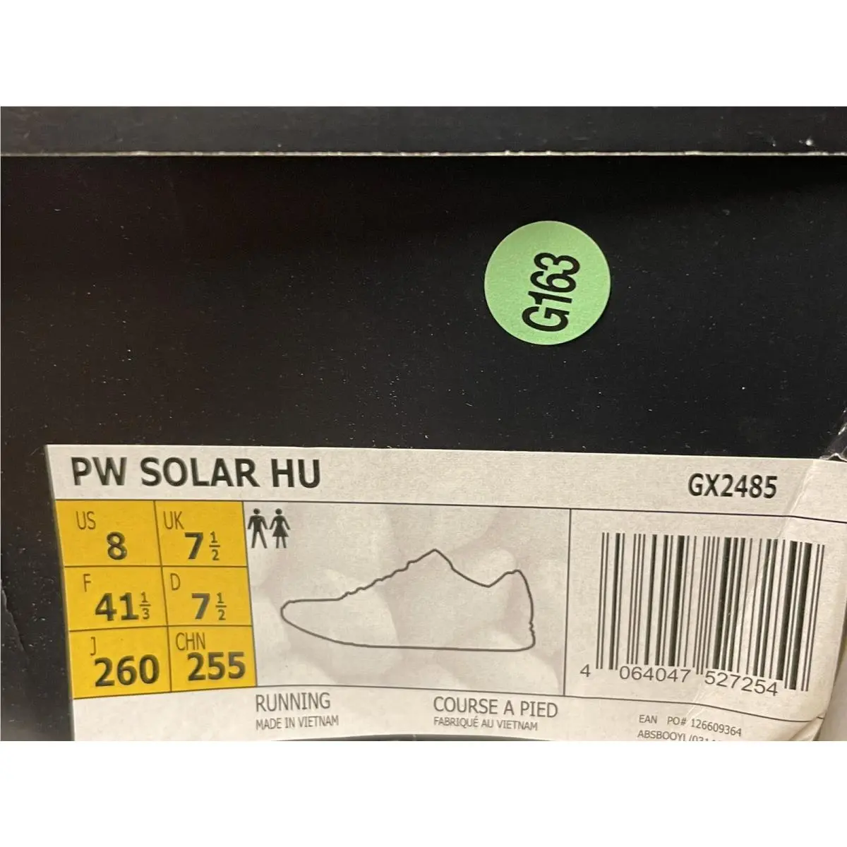 Adidas shoes - Solar HU PRD - Solar PRD - GX2485 - Black 6