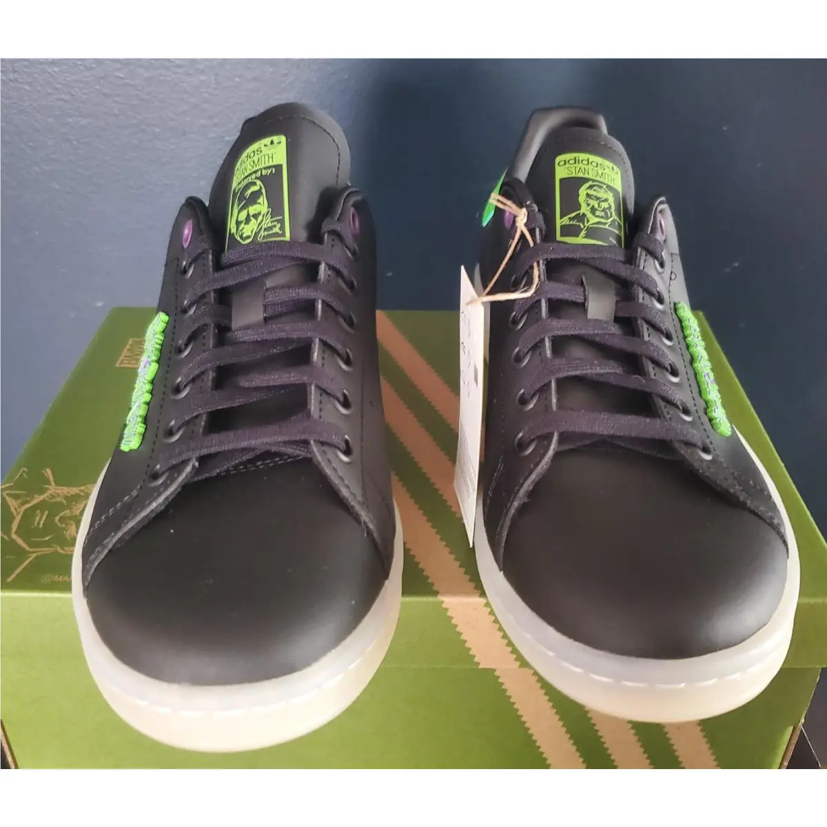 Adidas shoes - HULK SMASH - HULK SMASH - Core black/Pantone/Footwear white (UPC: 194817615677) 2