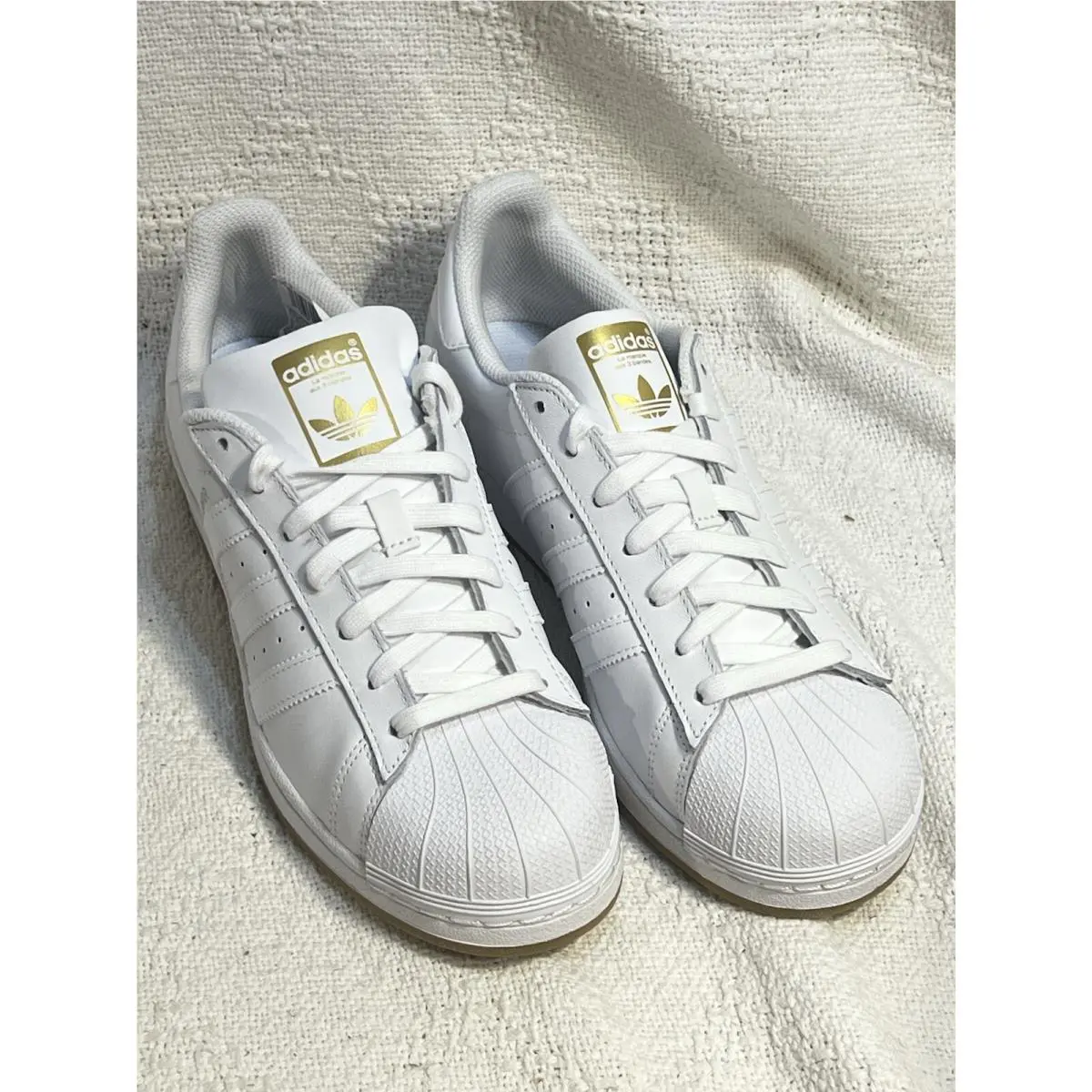 Adidas shoes - adidas Superstar - Superstar - BY4357 - White/Gold Metallic (UPC: 0190309999614) 1