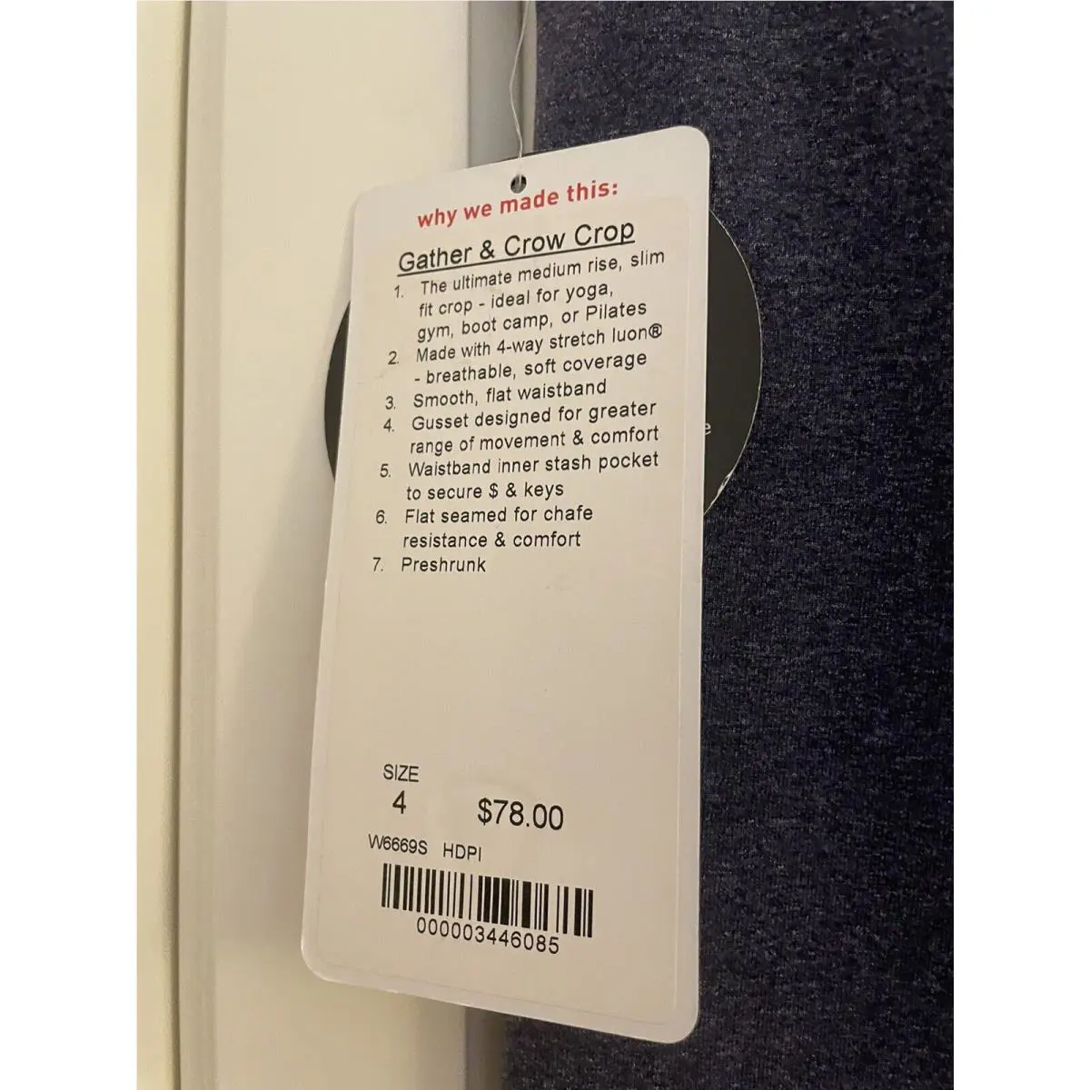 Lululemon clothing - Blue 2