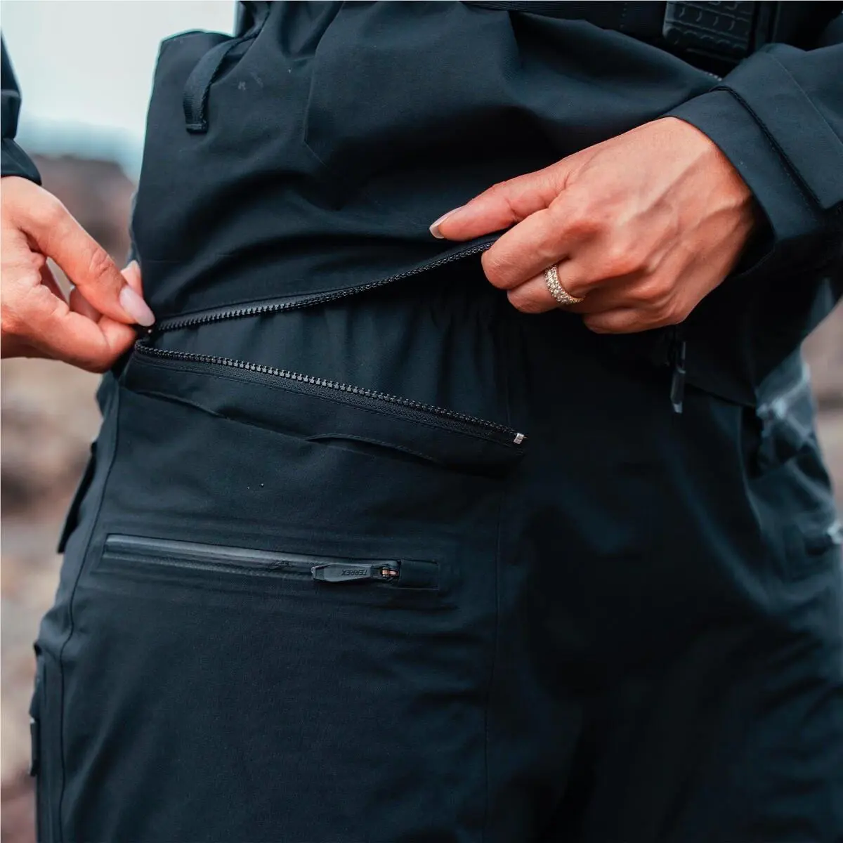 Adidas clothing - Xploric Gore-Tex Rain Suit - Xploric Rain Suit - HS0317 - Black (UPC: 0195745590111) 4
