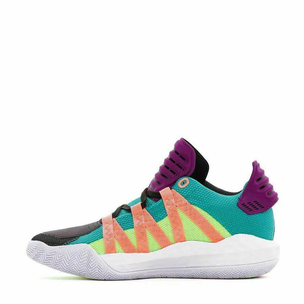 Adidas shoes - adidas Dame 6 - Dame - Footwear White/Core Black/Glory Blue - EH2071 1