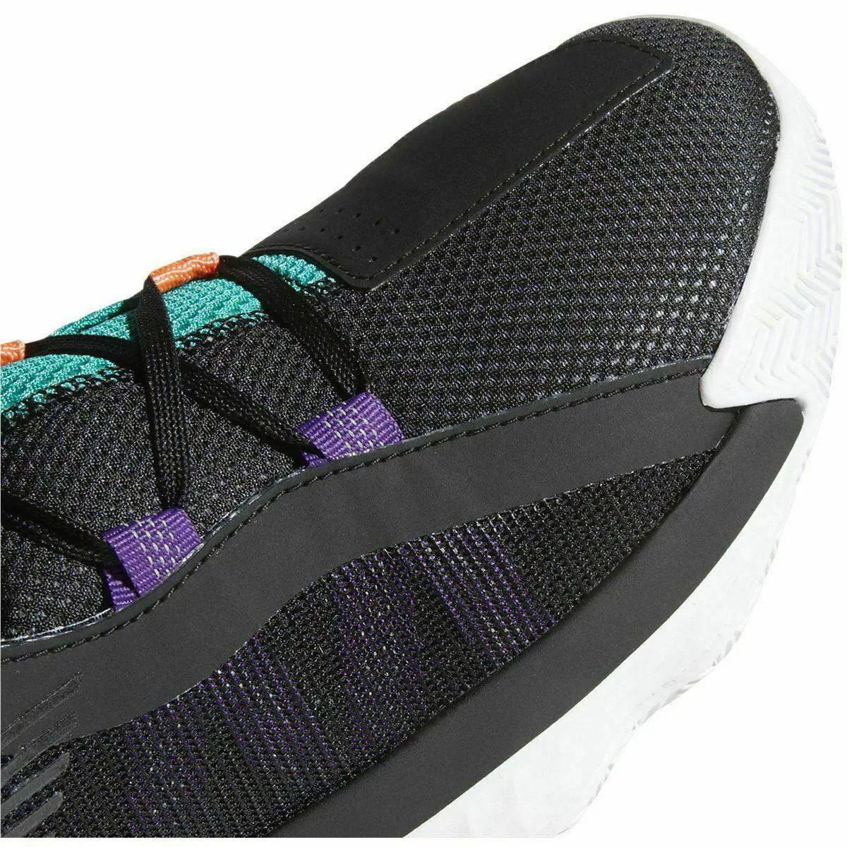 Adidas shoes - adidas Dame 6 - Dame - Footwear White/Core Black/Glory Blue - EH2071 7