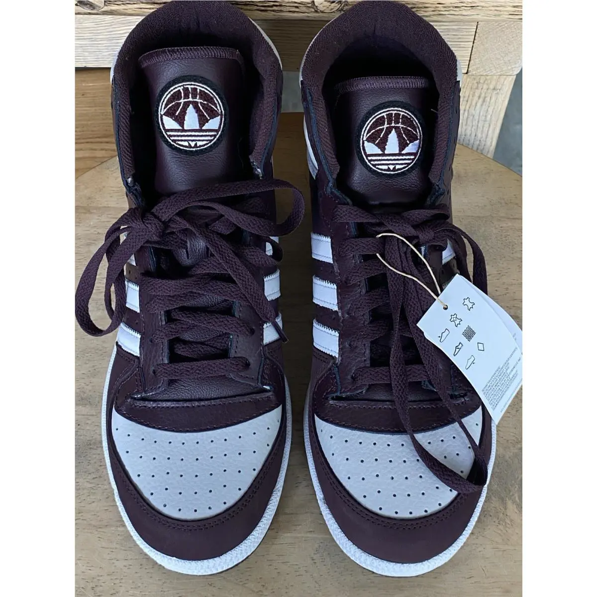 Adidas shoes - adidas Top Ten - Top Ten - FZ6019 - maroon 1