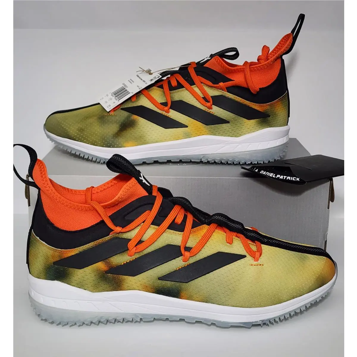 Adidas Afterburner Nwv Turf Dpxta Men`s Size 13 Baseball Turf Daniel Patrick