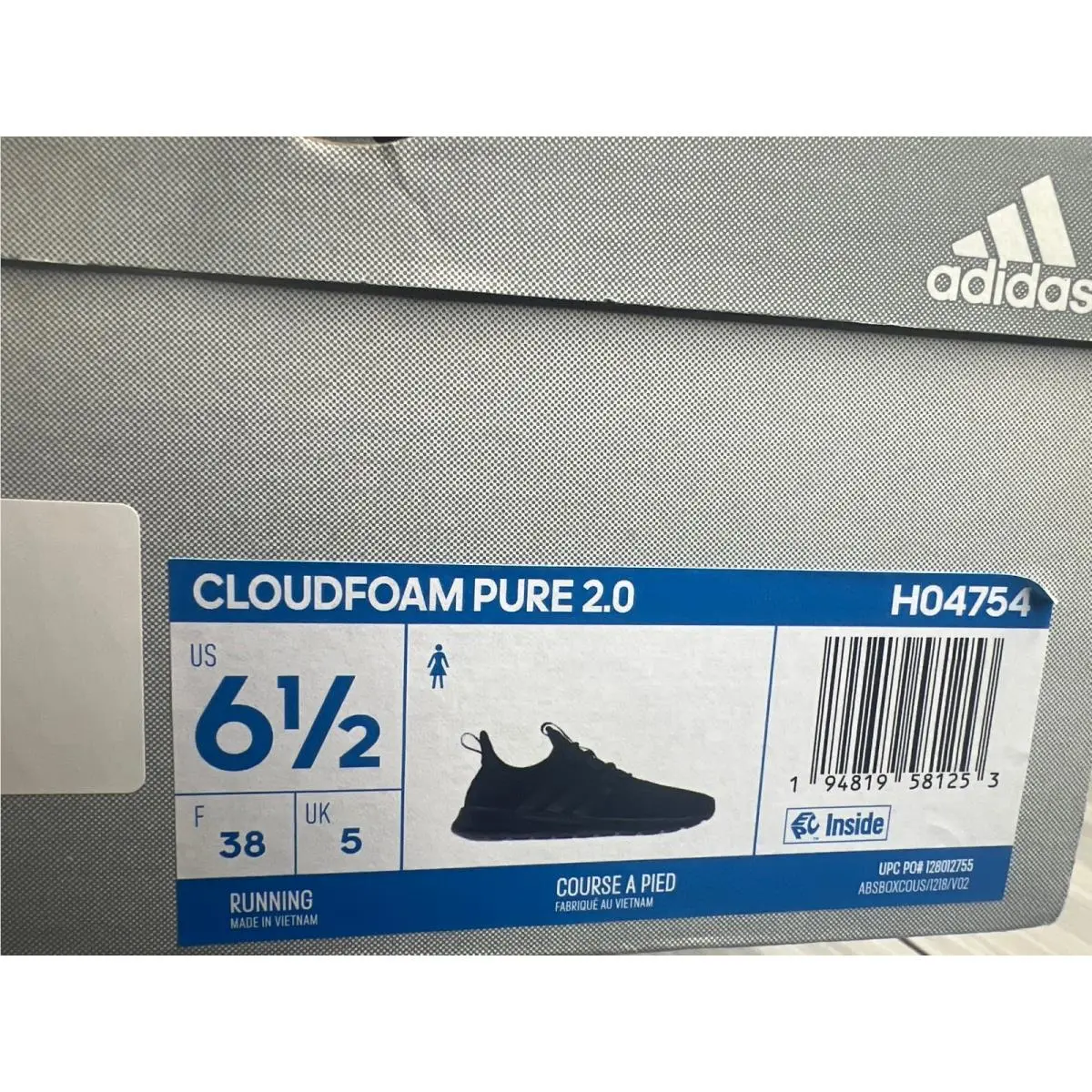 Adidas shoes - adidas Cloudfoam - Cloudfoam - H04754 - Black 5